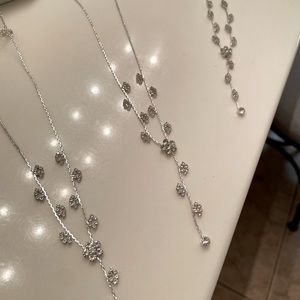 Bride & bridesmaid necklace & earrings